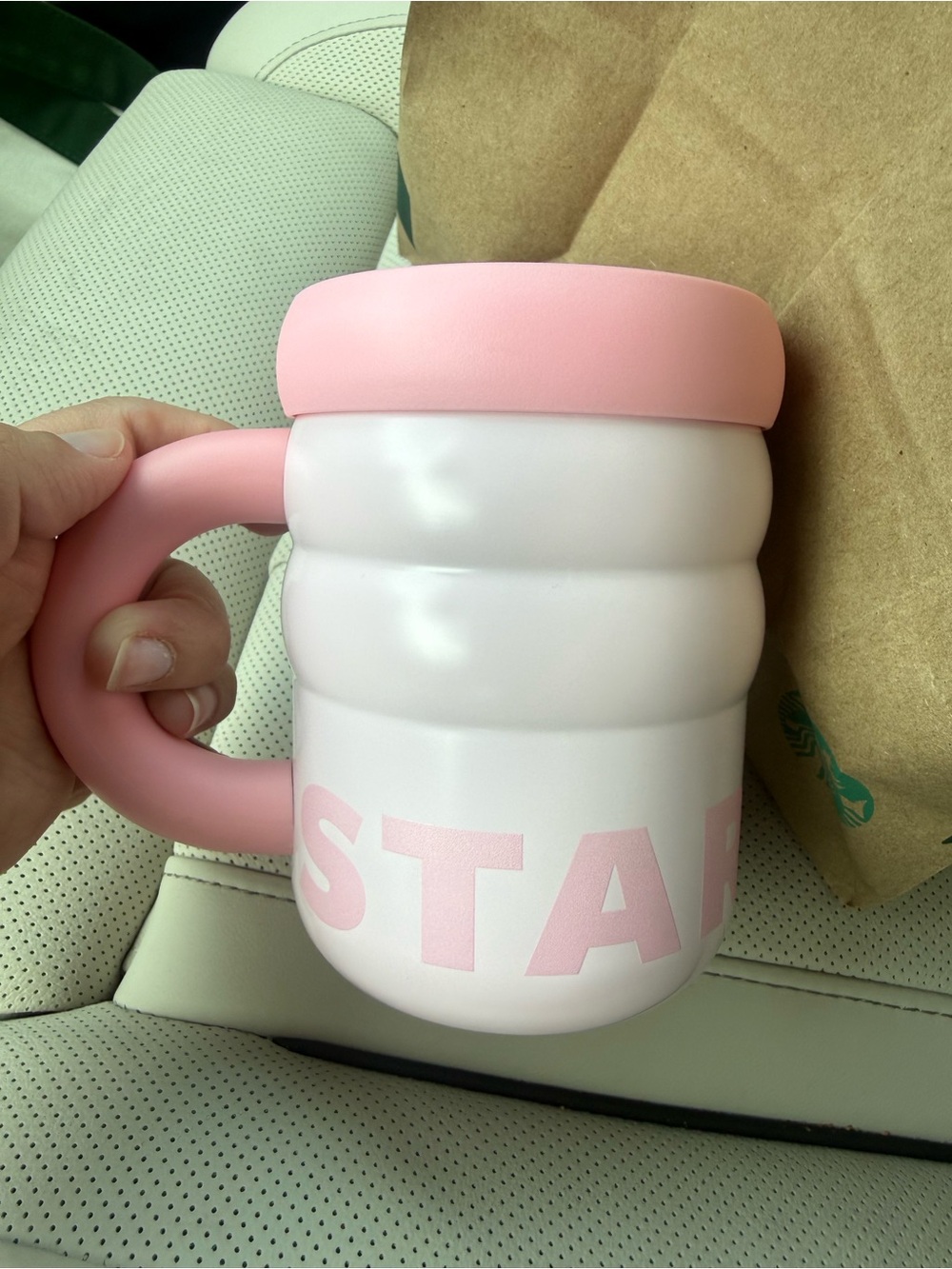 Pink Starbucks x Owala Insulated Mug